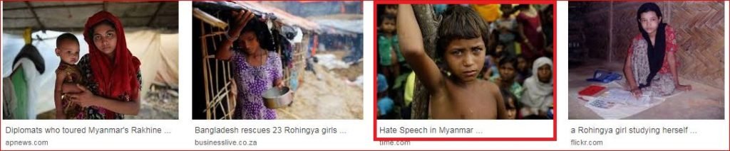 गूगल सर्च में मिली तस्वीरों का स्क्रीन शॉट