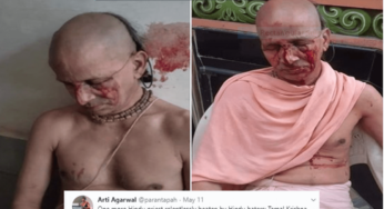 मथुरा के वृंदावन में साधू को बांग्लादेशियों या मुसलमानों ने नहीं मारा, ना ही उनकी मौत हुई