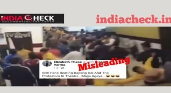 Fact-Check : क्या पठान की स्क्रीनिंग के दौरान शाहरुख़ खान के समर्थको ने फिल्म का विरोध करने वालो की पिटाई कर दी ?